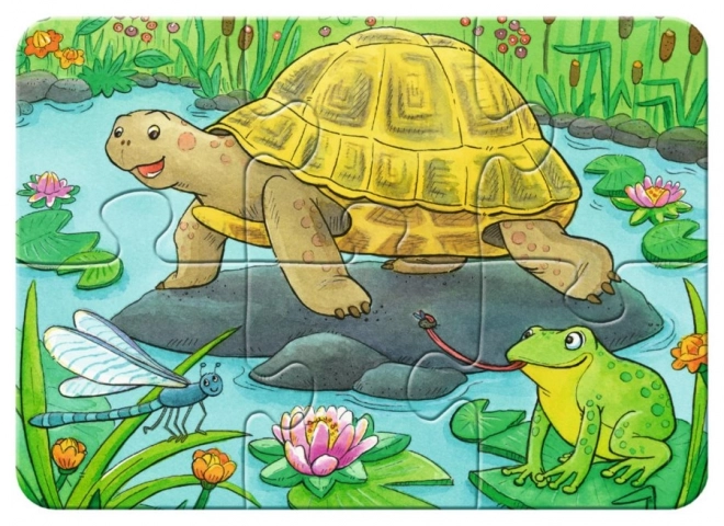 RAVENSBURGER Moje první puzzle Domácí mazlíčci 4v1 (2,4,6,8 dílků)