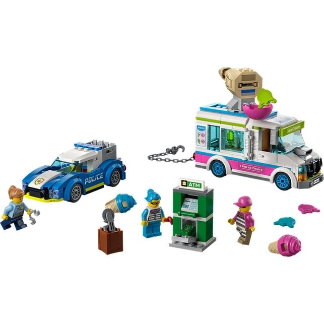 LEGO City 60314 Policejní honička se zmrzlinářským vozem
