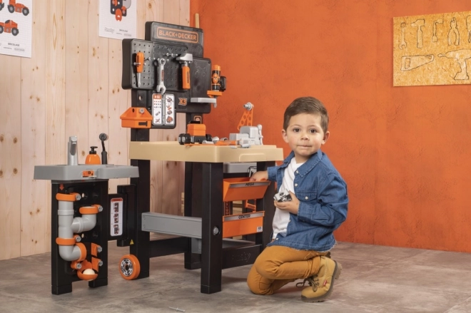 Smoby Black & Decker megadílna pro malé kutily
