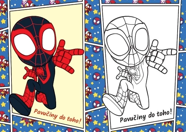 Omalovánky Spidey