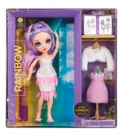 Rainbow High Fantastic Fashion Doll - Fialová - Violet Willow