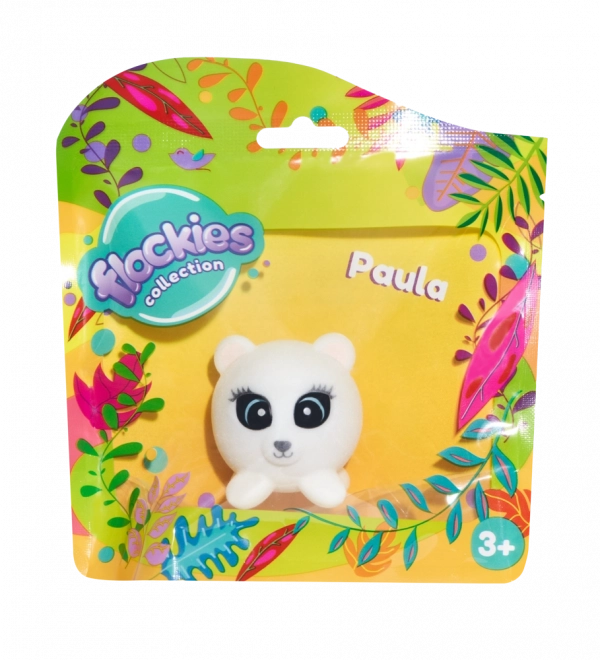 Zvířátko Flockies lední medvěd Paula