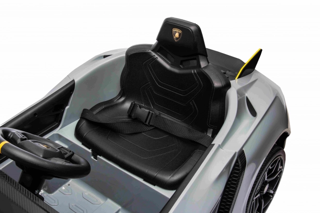 Dětské elektrické autíčko Lamborghini Invencible šedé