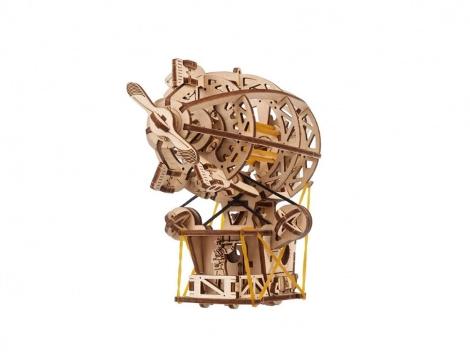 Ugears Dřevěná 3D mechanická stavebnice STEAMPUNK AIRSHIP