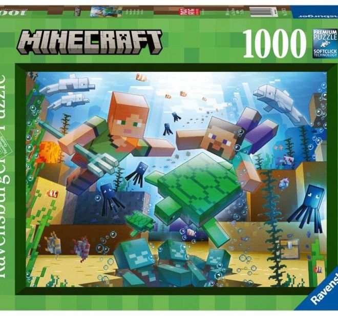 Minecraft 1000 dílků
