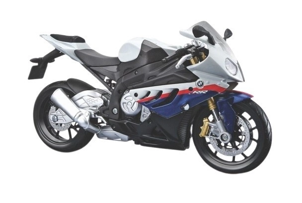 Kovový model BMW S 1000 RR se stojanem 1/12