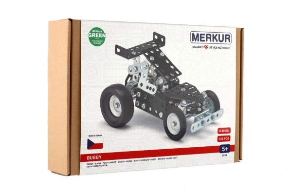 Stavebnice MERKUR 055 Buggy 126ks v krabici 26x18x5,5cm