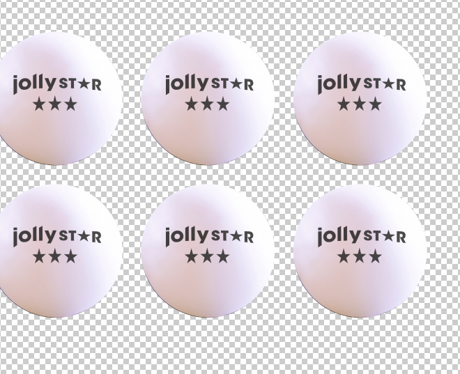 Ping pong míčky 6 ks JollyStar