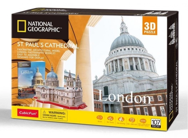 3D puzzle Katedrála svatého Pavla National Geographic