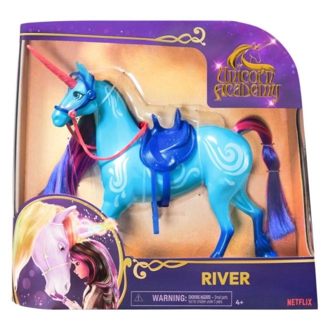 Unicorn academy ČesacÍ jednoroŽec 24 cm river