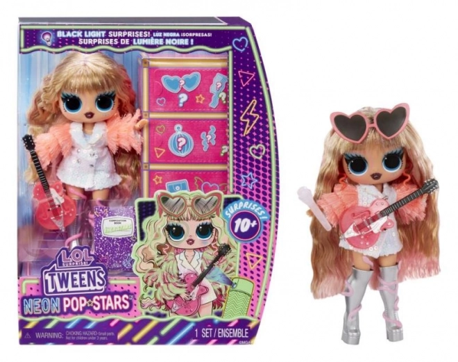 L.O.L. Surprise! Neon Pop Star Tweens panenka - Thea Stars