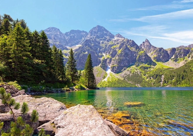 Puzzle Morskie Oko Tatry 1000 dílků