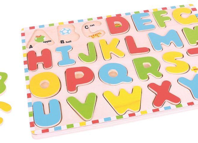 Bigjigs Toys Anglická abeceda s obrázky