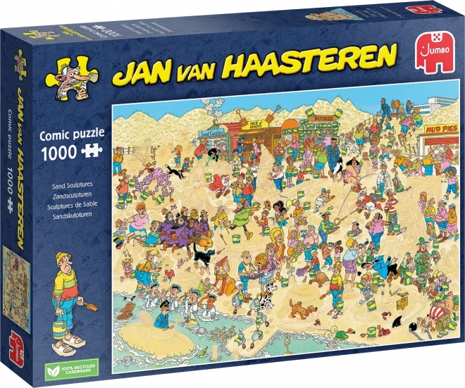 JUMBO Puzzle JvH Sochy z písku 1000 dílků