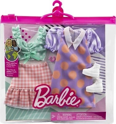 Barbie 2 kusy oblečků – HJT34