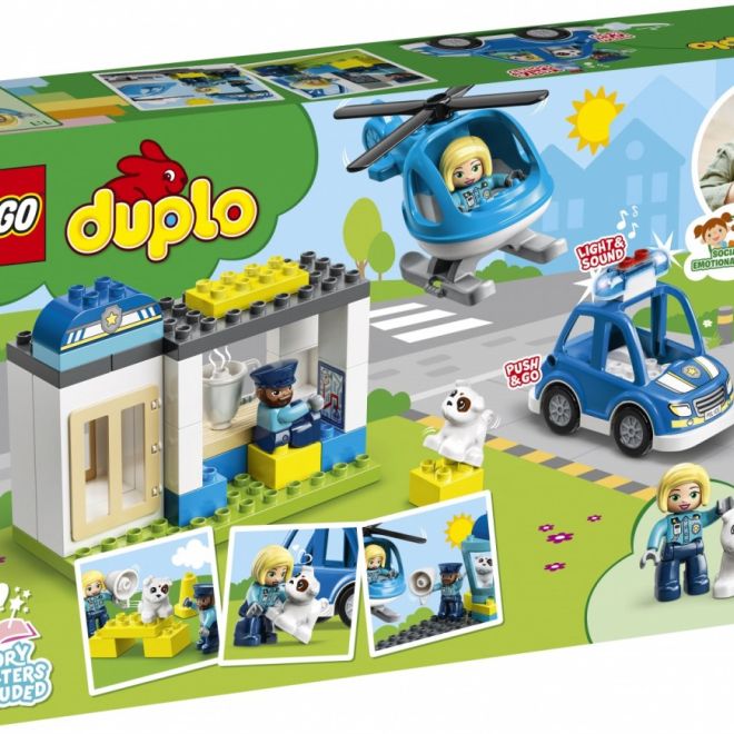 LEGO Duplo 10959 Policejní stanice a vrtulník