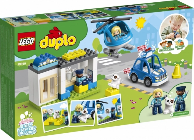 LEGO Duplo 10959 Policejní stanice a vrtulník