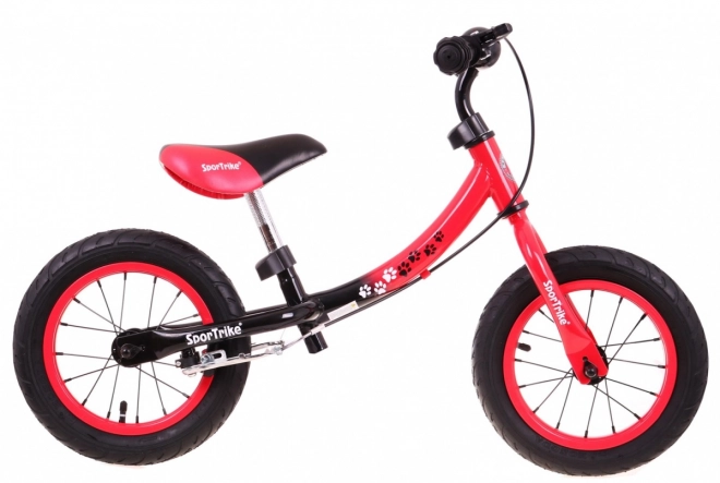 Dětské krosové kolo Boomerang SporTrike Red Učíme se jezdit + variabilní uspořádání rámu