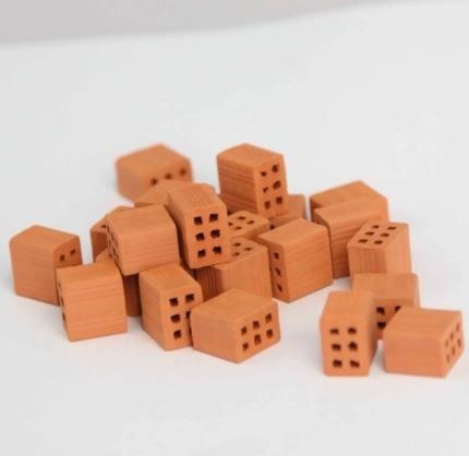 Brick Trick doplňková stavebnice cihly půlky 40 kusů