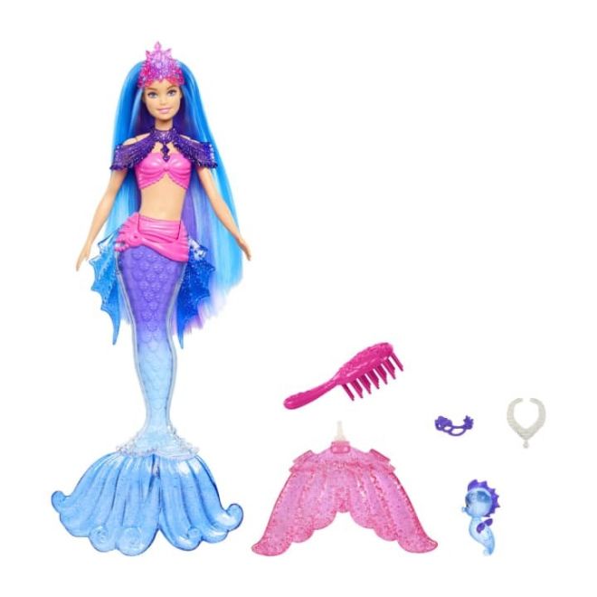 Panenka Barbie Mořská panna Malibu Movie HHG52