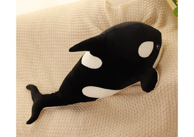 Plyšový maskot Orca Hugs 40cm černý