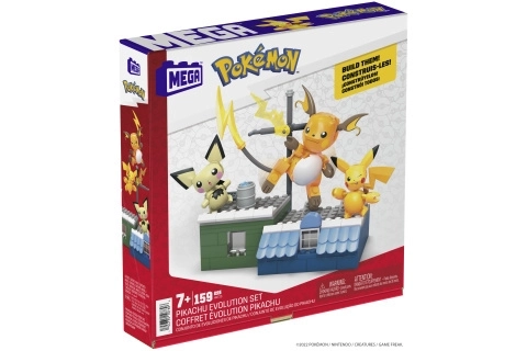 Pokémon MEGA Construction Set Pikachu Evolution Set