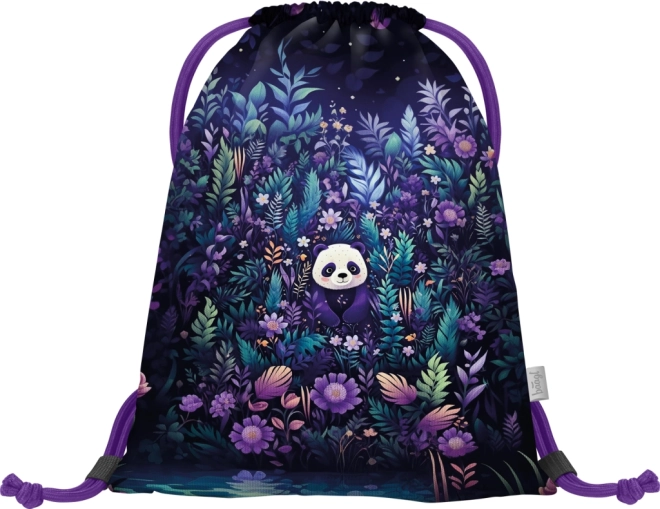 BAAGL 3 SET Ergo Jungle Panda: aktovka, penál, sáček