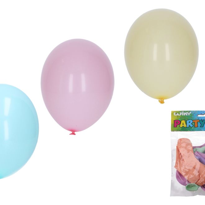 Pastelové balónky nafukovací 26 cm - 10 kusů