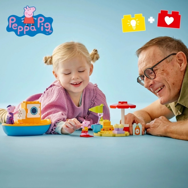 LEGO DUPLO 10432 Peppa Pig Peppa a výlet na loďce