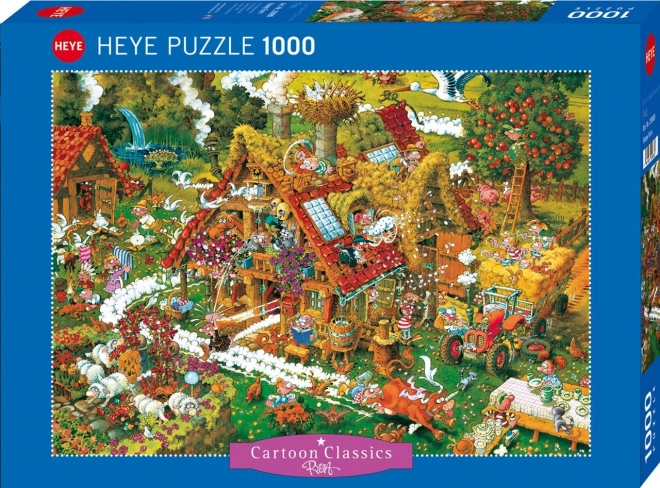 Puzzle Veselá farma 1000 dílků