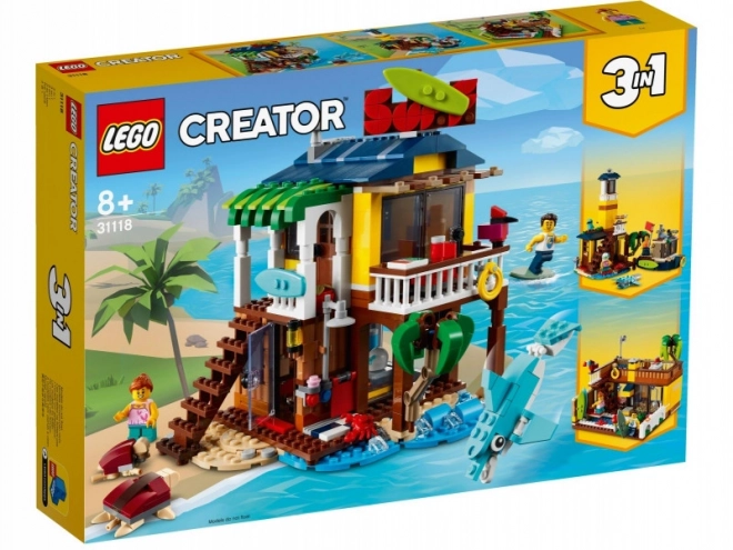 LEGO Creator 3v1 31118 Surfařský dům na pláži