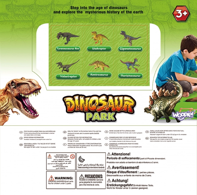 Dinosauří park s figurkami a doplňky od WOOPIE