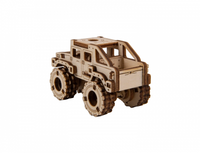 Wooden City 3D puzzle Superfast Monster Truck č.2