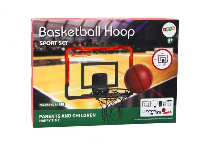 Dětská basketbalová nástěnka Counter Ball Set