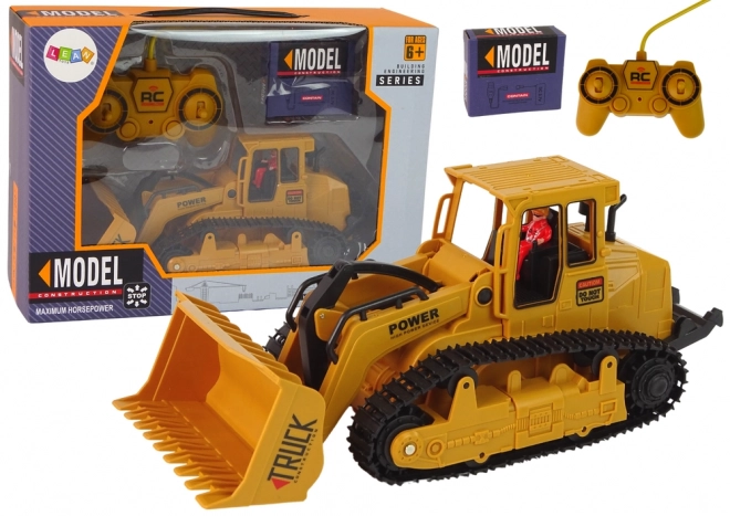 Dálkově ovládaný R/C buldozer Caterpillar 1:22 Bagr