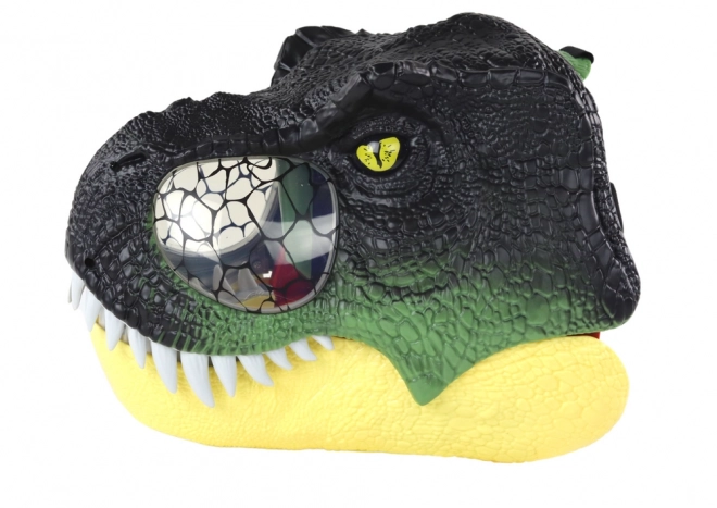Maska dinosaura s nastavitelným páskem a světelnými a zvukovými efekty