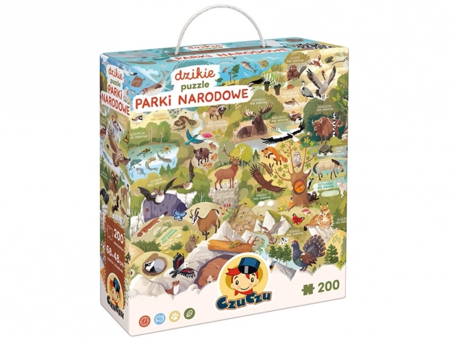 CzuCzu Dziké puzzle národních parků