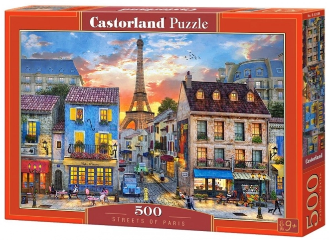 Castorland puzzle Pařížské ulice 500 dílků