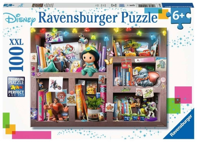 Ravensburger puzzle Disney hrdinové 100 dílků