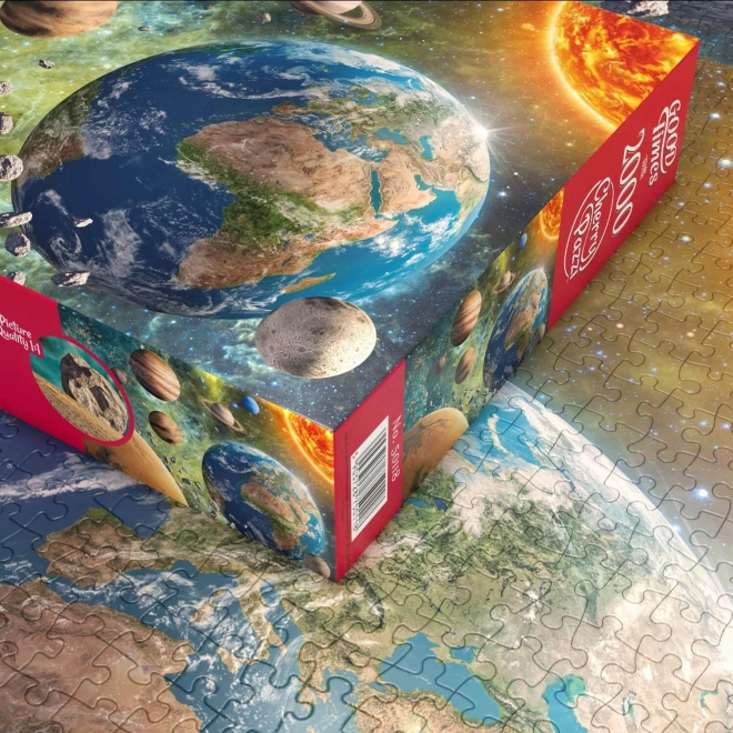 Puzzle Planeta Země v galaxii 2000 dílků