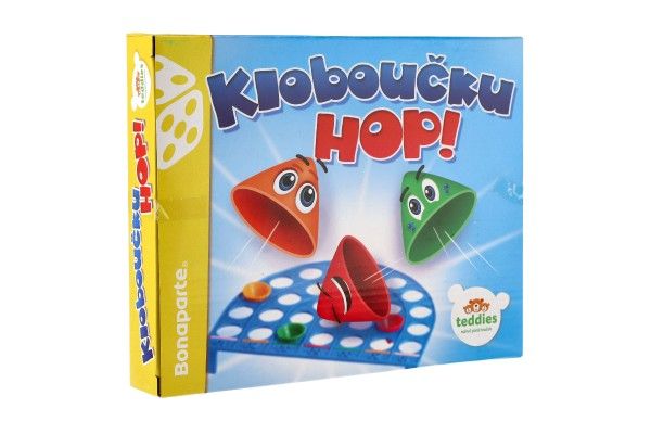 Kloboučku, hop! společenská hra v krabici 23x18x3,5cm