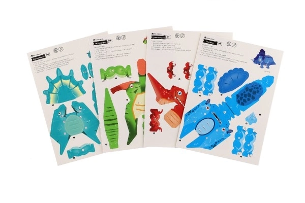 3D papírové modely - dinosauři