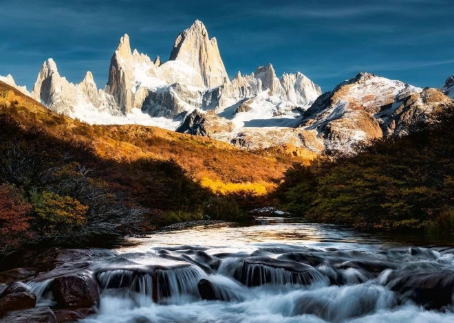 Puzzle 1000 prvků Hora Fitz Roy