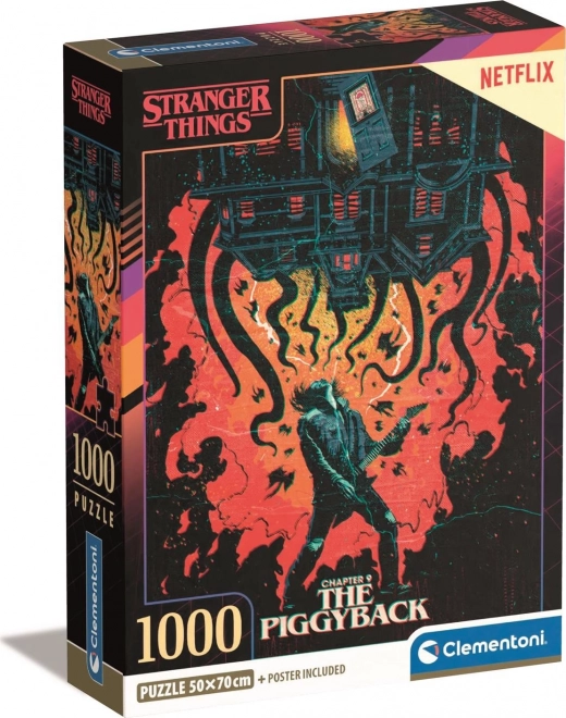 CLEMENTONI Puzzle Stranger Things 4: Hon na Vecnu 1000 dílků