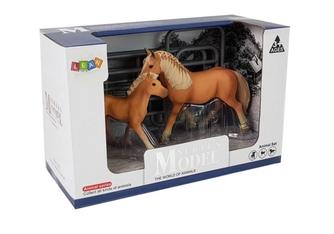 Sada figurek Zvířata Kůň Farma Hříbě Pony Farma