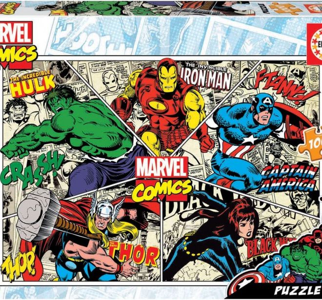 Puzzle 1000 prvků Marvel Comics