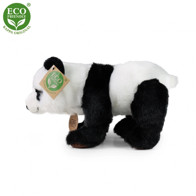 Plyšová panda sedící nebo stojící 22 cm ECO-FRIENDLY