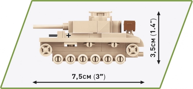 COBI 3090 II WW Panzer III Ausf L, 1:72, 82 k