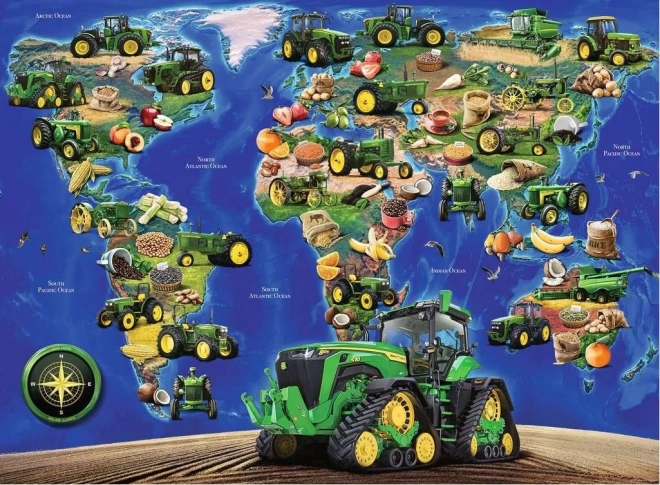 Puzzle Svět John Deere XXL 300 dílků