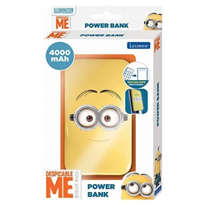 Power banka Já, padouch s přísavkami - 4 000 mAh